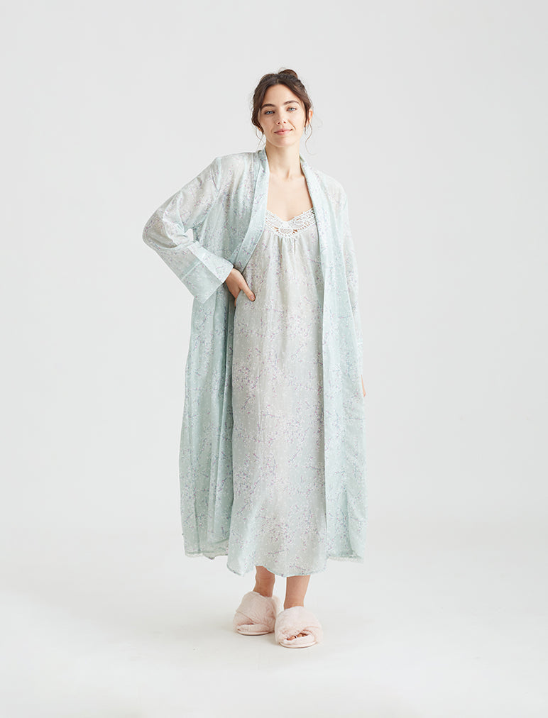 Cheri Blossom Maxi Robe – Papinelle Sleepwear AU