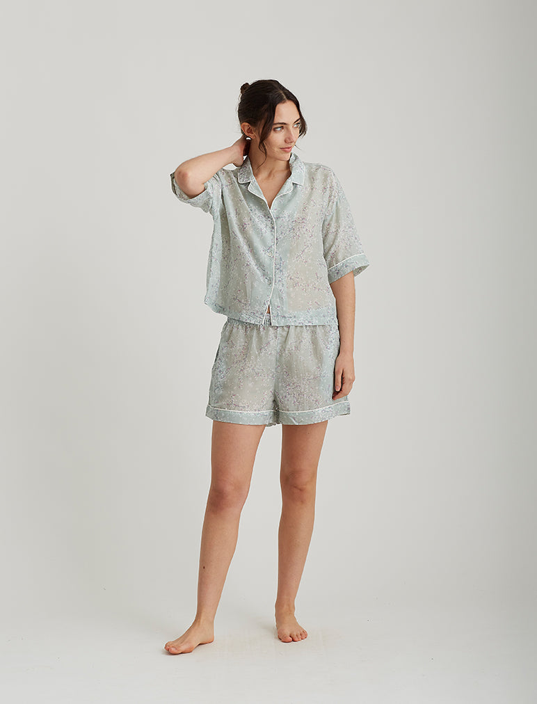 Relaxed pajama boxer short