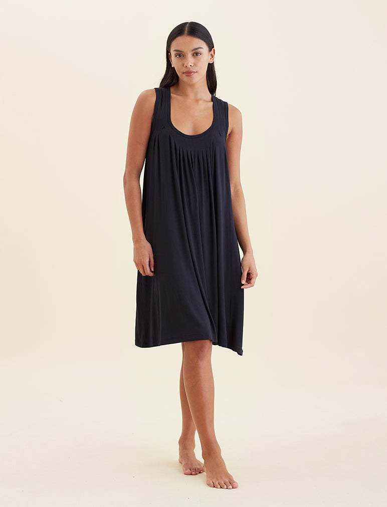 Kate Modal Soft Pleat Front Nightie