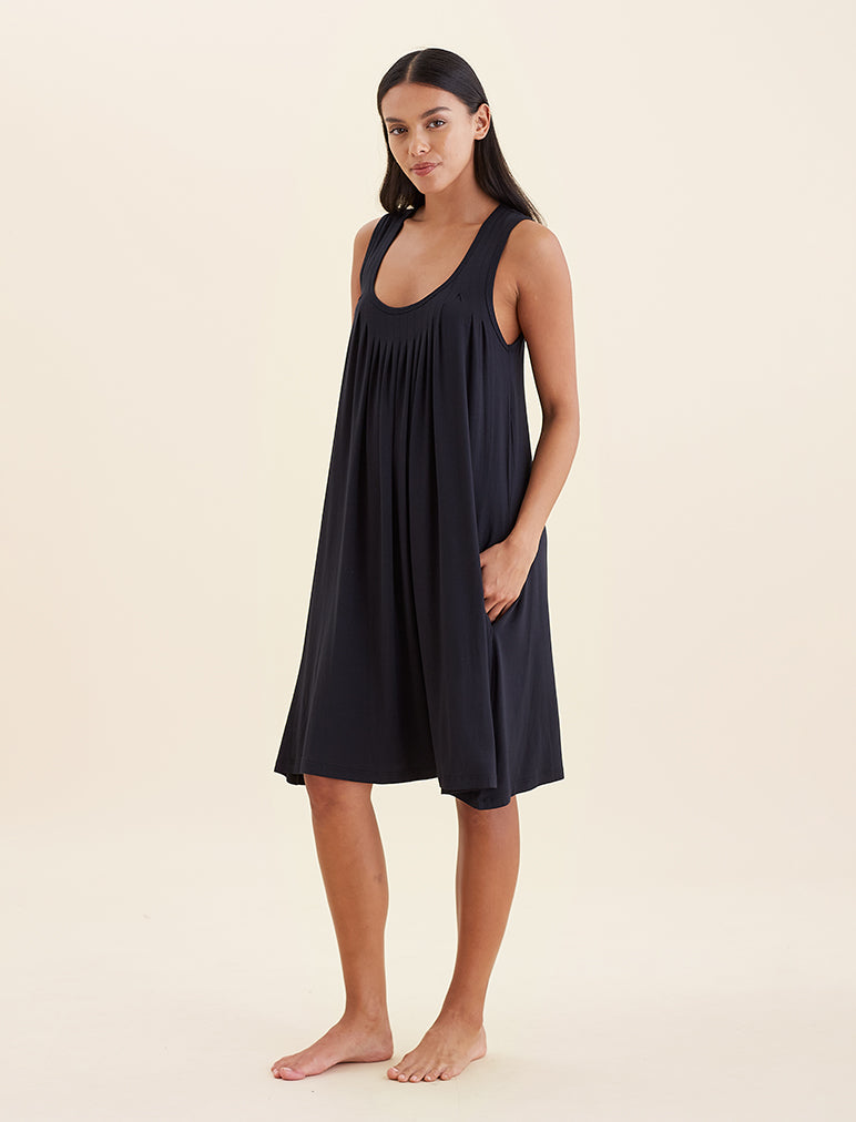 Kate Modal Soft Pleat Front Nightie