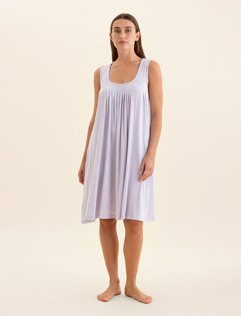 Kate Modal Soft Pleat Front Nightie