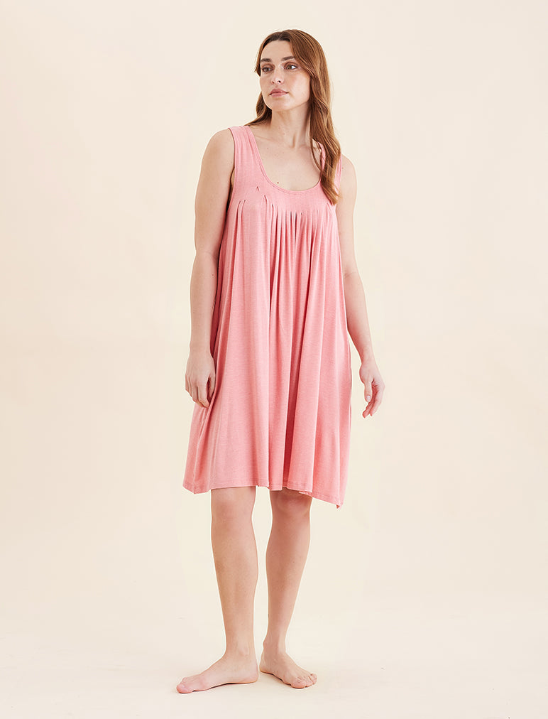 Kate Modal Soft Pleat Front Nightie