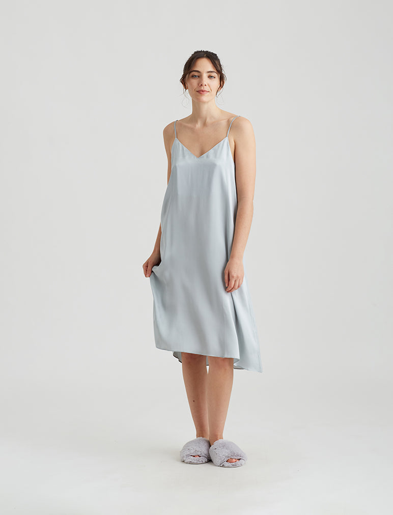 Audrey Washable Silk Slip Nightie