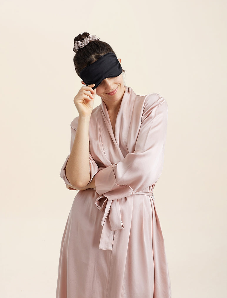 Audrey Boxed Mulberry Silk Eye Mask