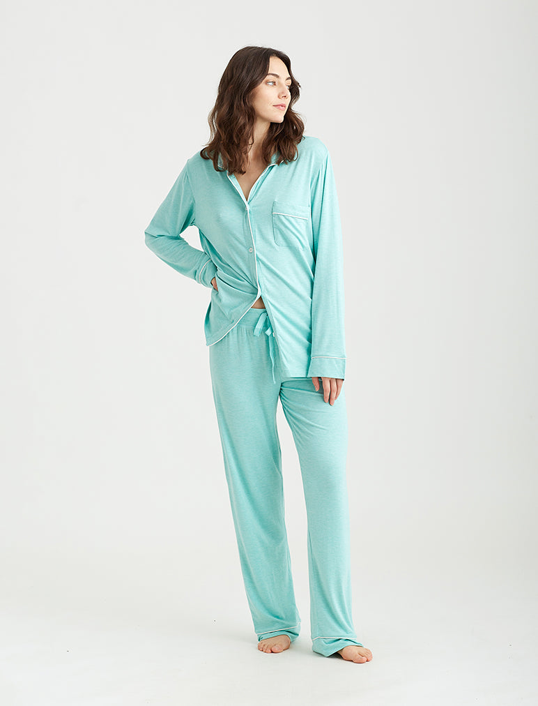 Kate Modal Soft Full Length PJ Set