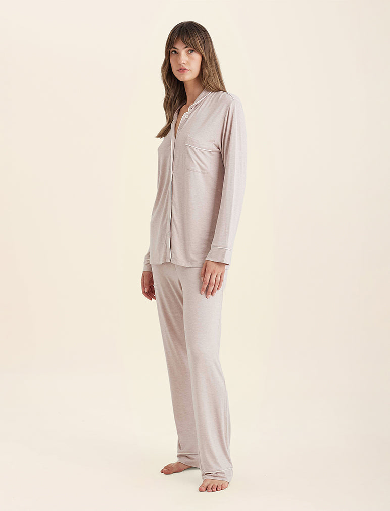 Kate Modal Soft Full Length PJ Set