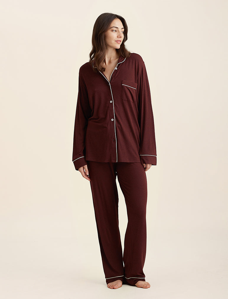 Kate Modal Soft Full Length PJ Set