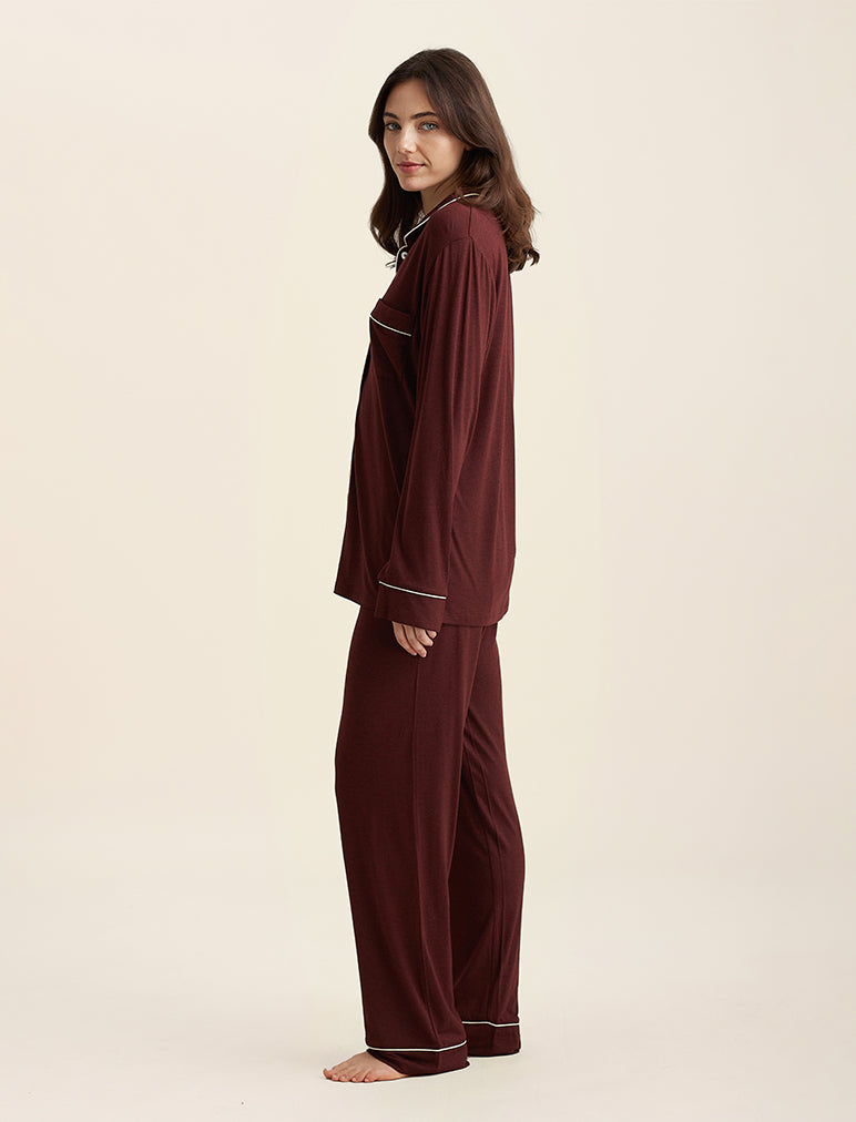 Kate Modal Soft Full Length PJ Set