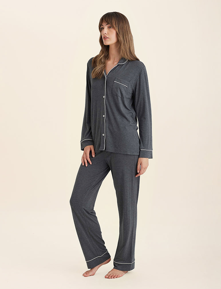 Kate Modal Soft Full Length PJ Set