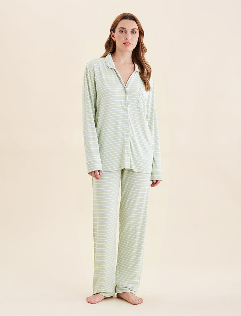 Kate Modal Soft Full Length PJ Set