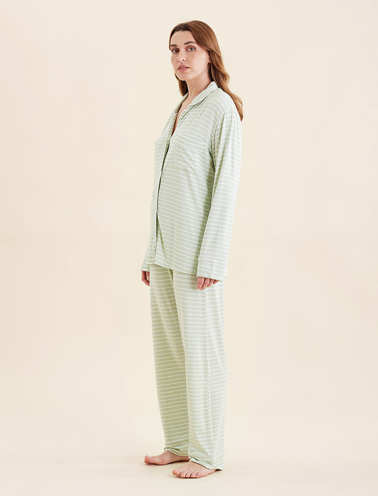 Kate Modal Soft Full Length PJ Set