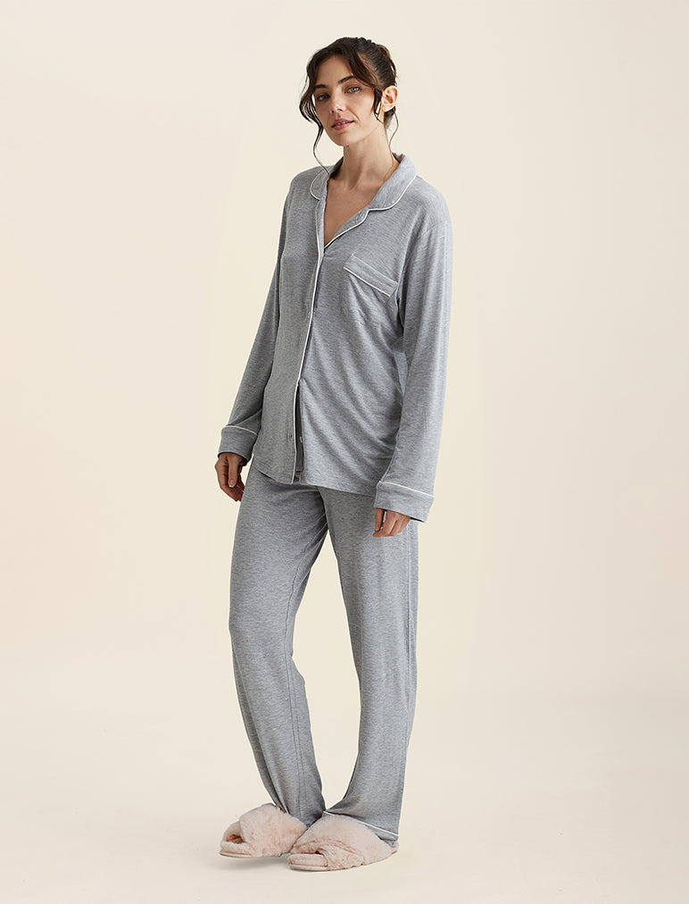 Kate Modal Soft Full Length PJ Set