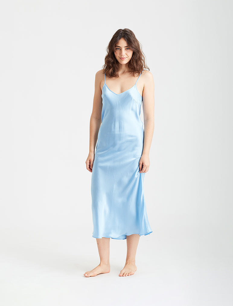 Audrey Washable Silk Bias Slip