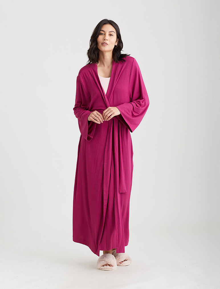 Kate Modal Soft Maxi Robe