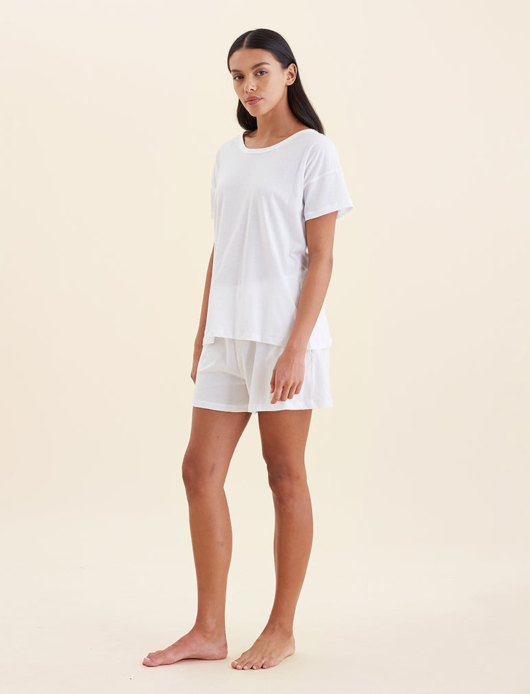 Jada Organic Cotton Knit Tee