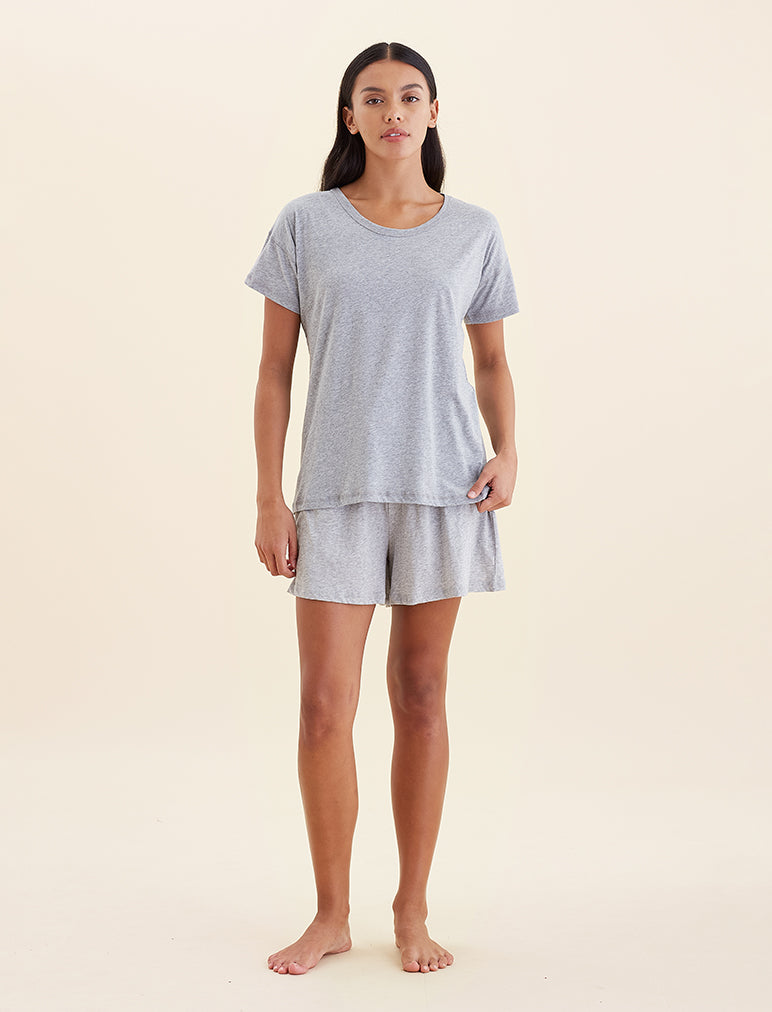 Jada Organic Cotton Knit Tee