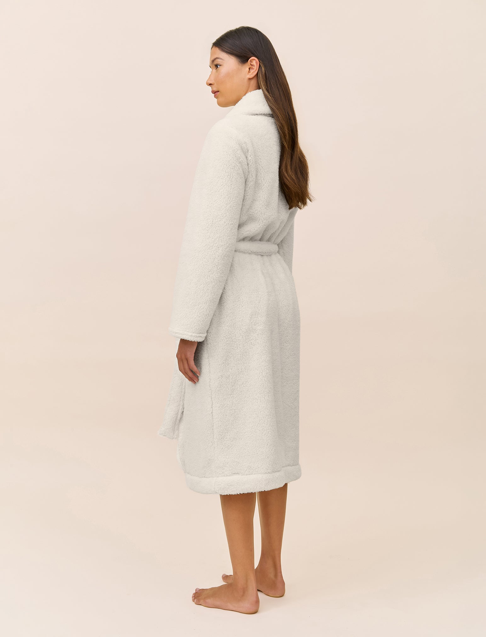 Cosy Plush Mid-Length Robe