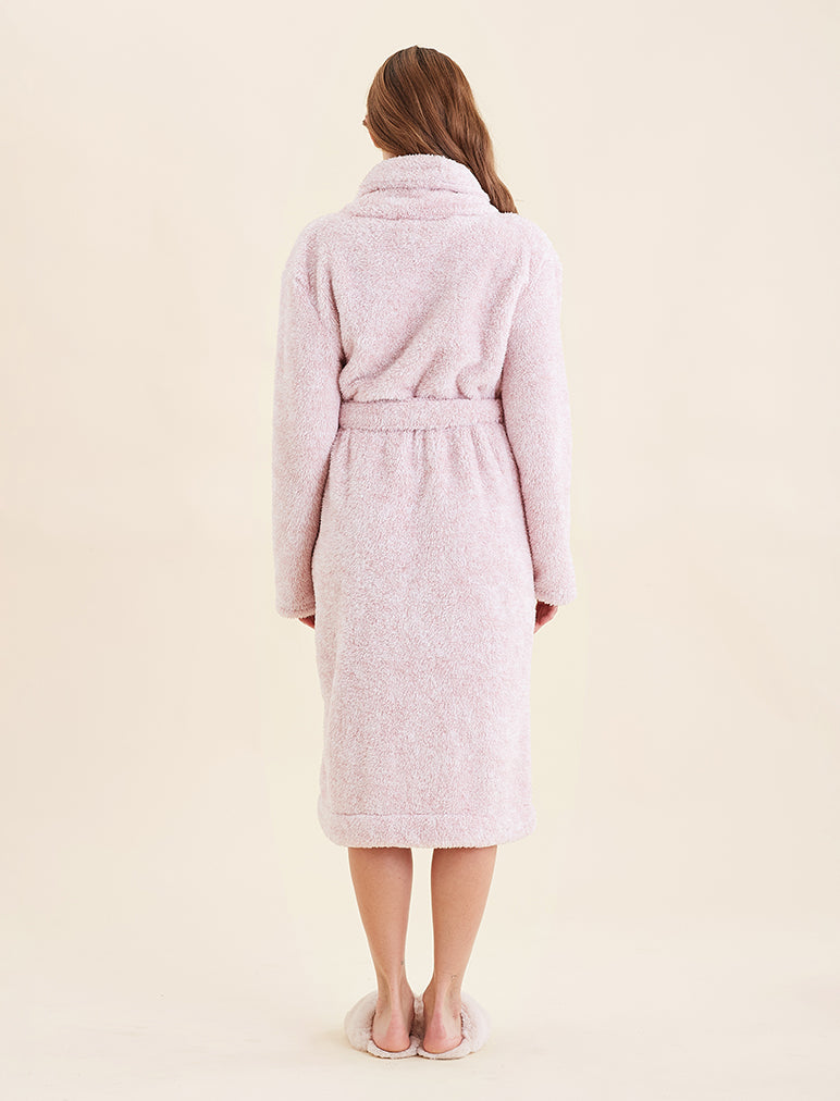 Cosy Mid-Length Plush Robe