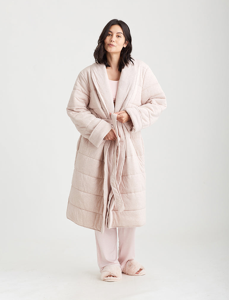 Cuddle Puffer Midi Robe