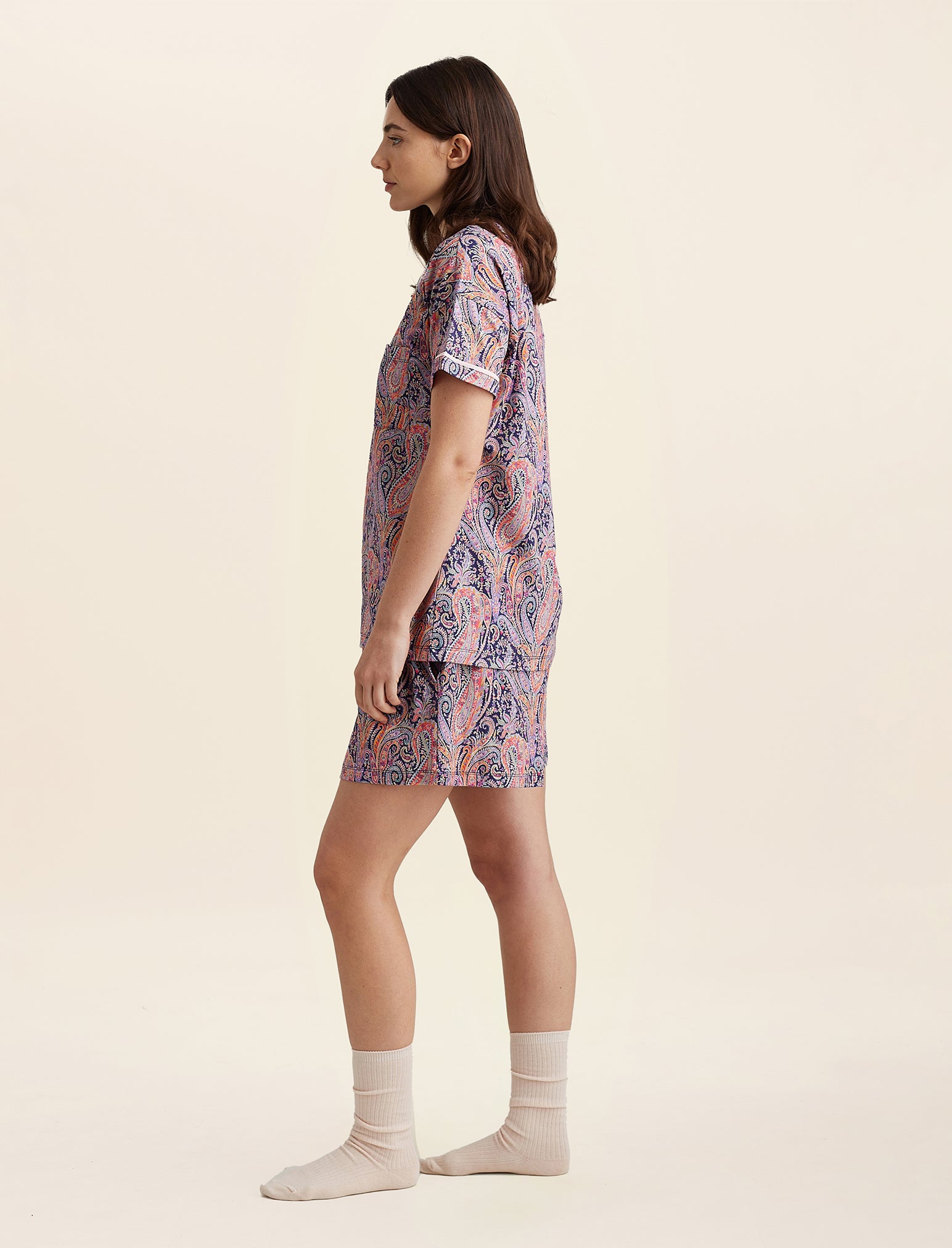 Felix & Isabelle Knit Print Tee