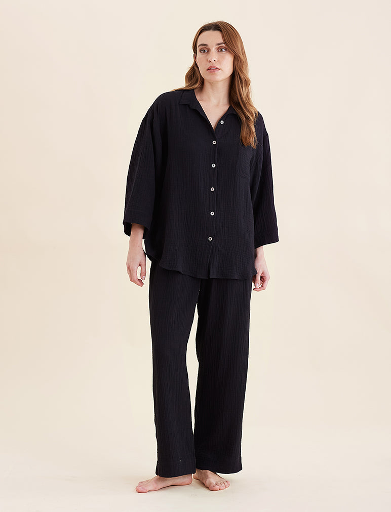 Ashley Textured Oversized Shirt