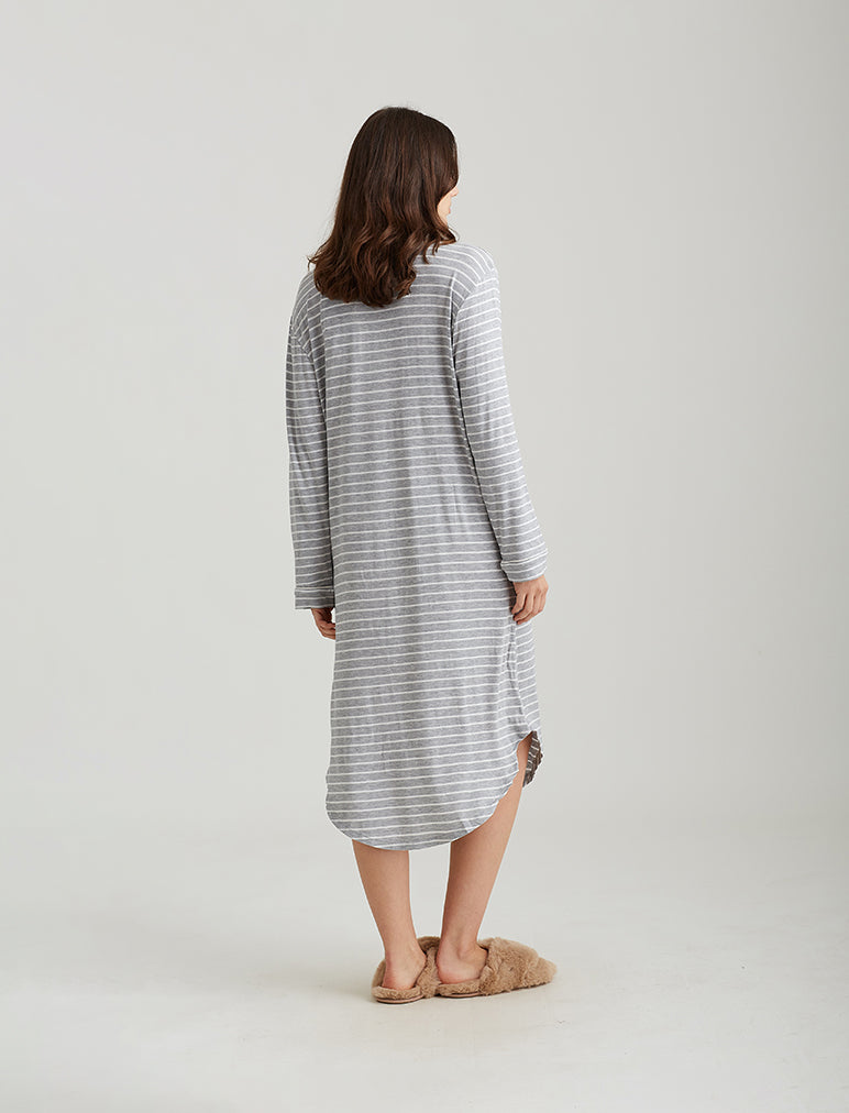 Kate Modal Soft Midi Nightshirt