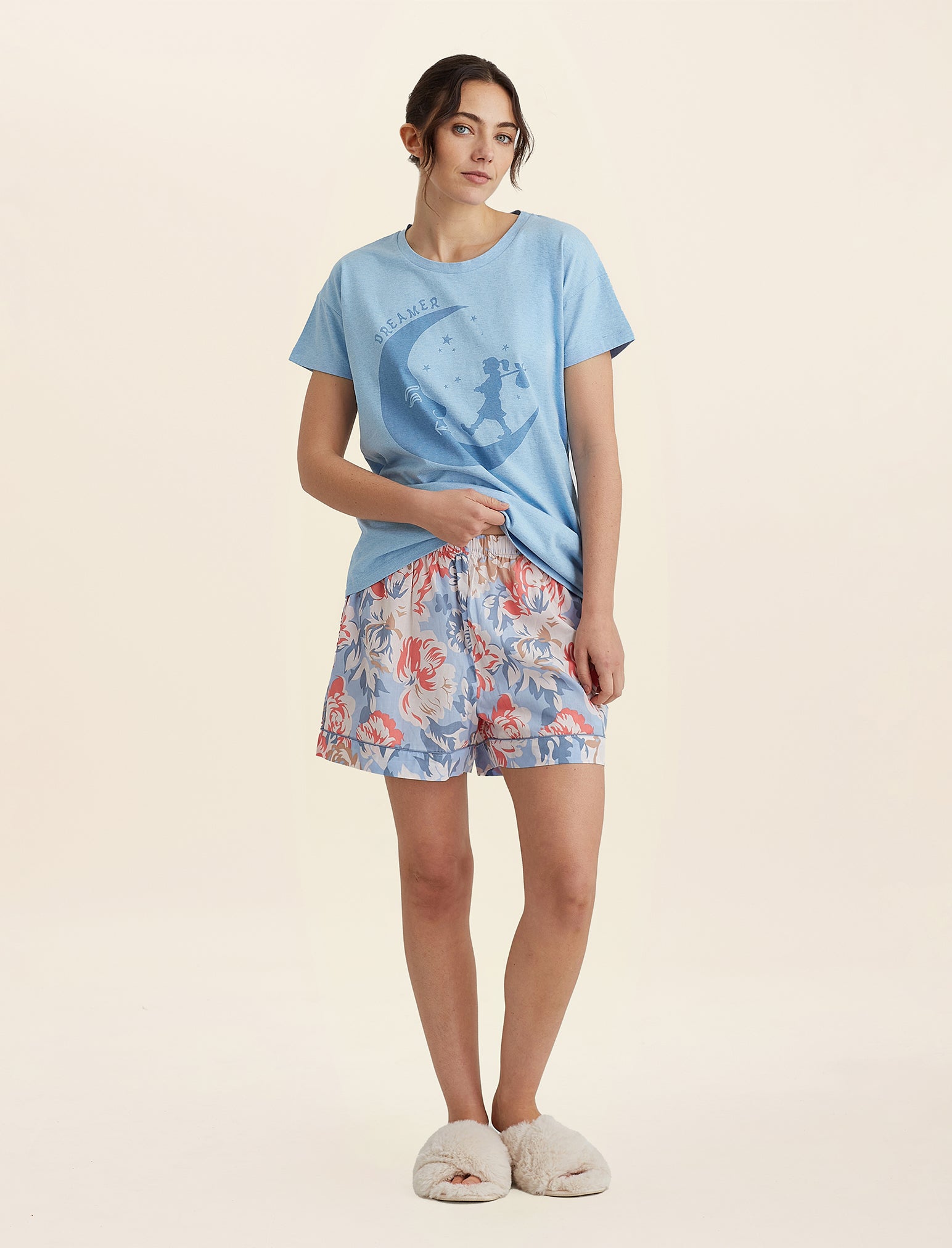 Karen Walker Ornamental Floral Boxer Short