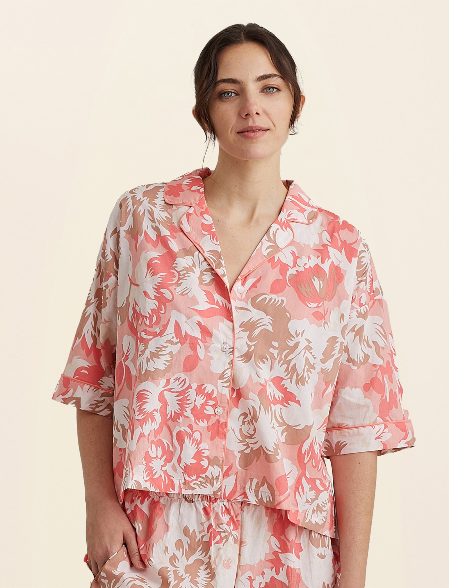 Karen Walker Ornamental Floral PJ Shirt