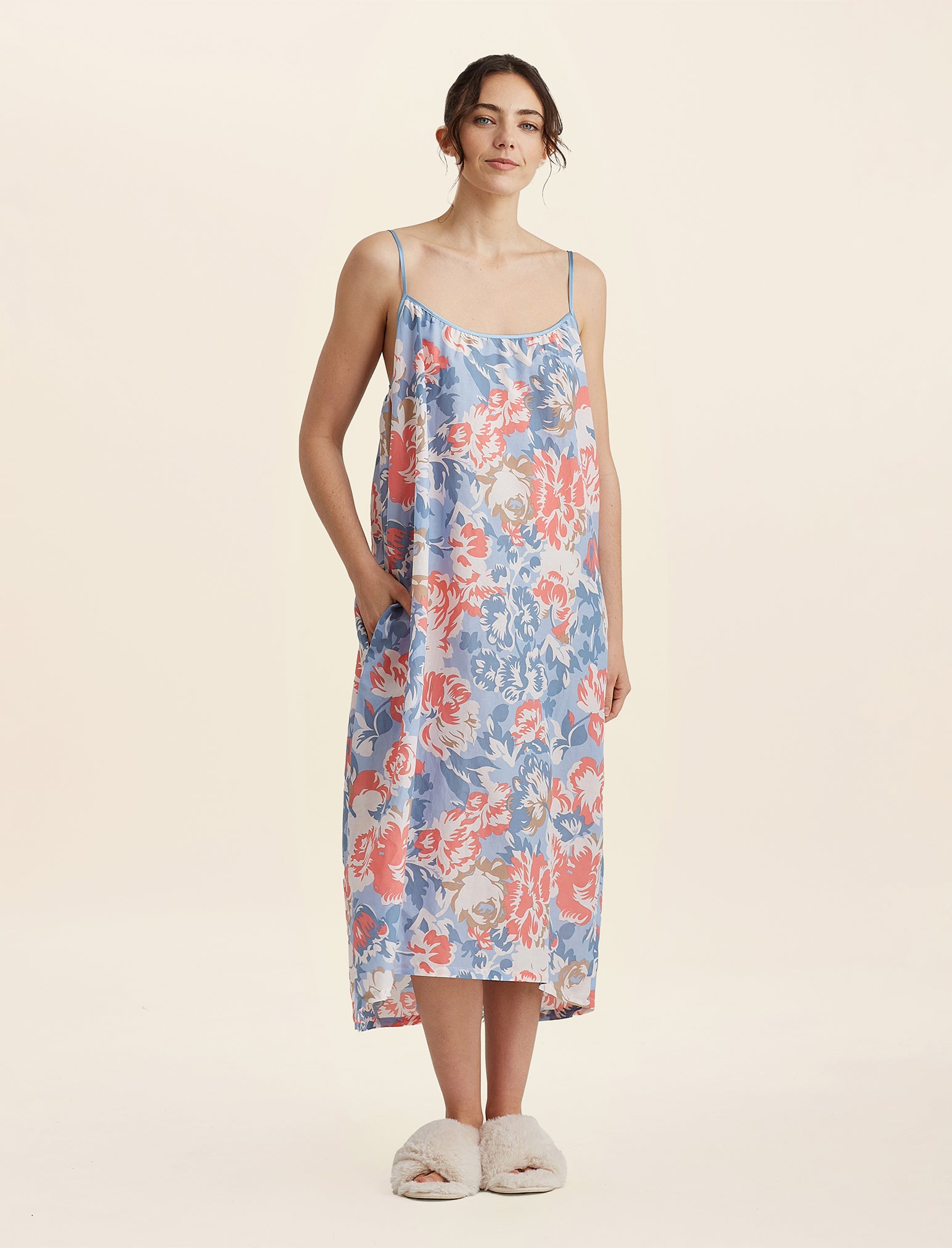 Karen Walker Ornamental Strappy Maxi Nightie