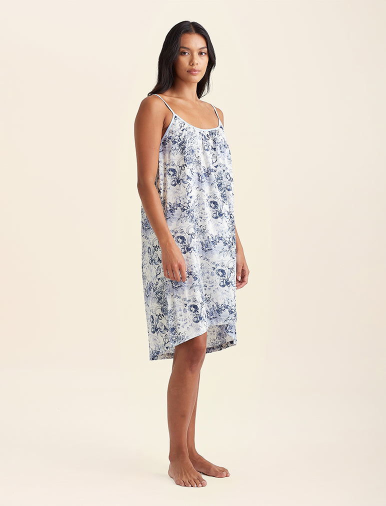 Toile De Jouy Strappy Nightie