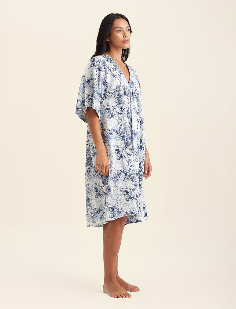 Toile De Jouy Kaftan Nightie