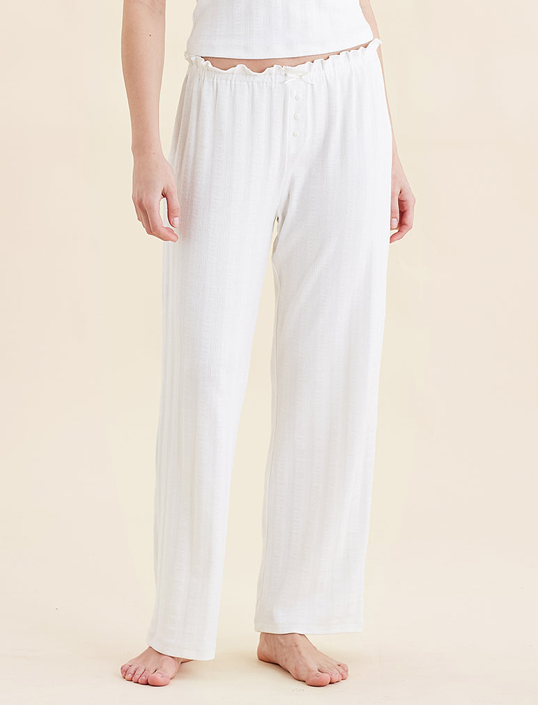 Pippa Pointelle Full Length Pant