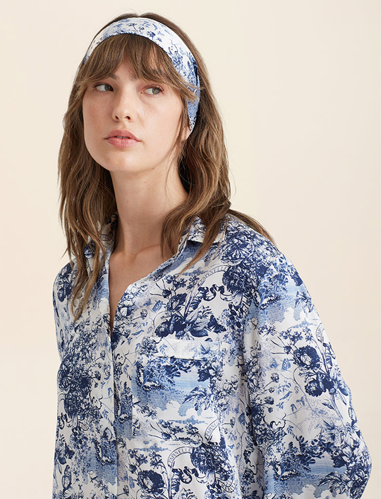 Toile De Jouy Bandana