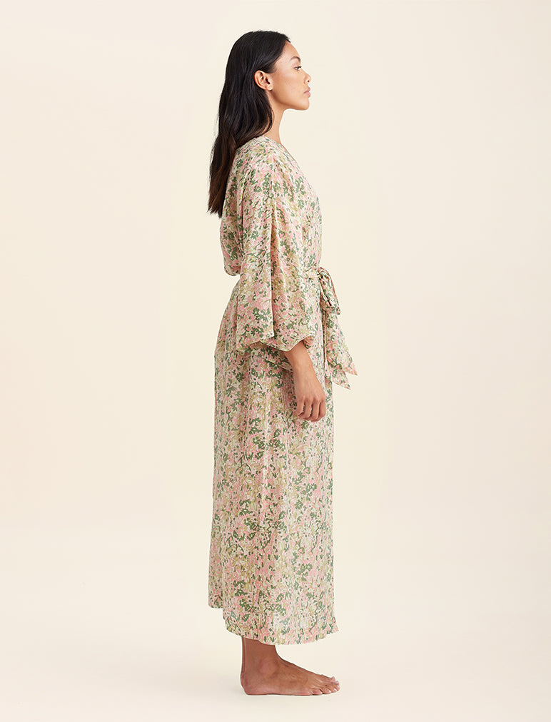 Adeline Kimono Maxi Robe