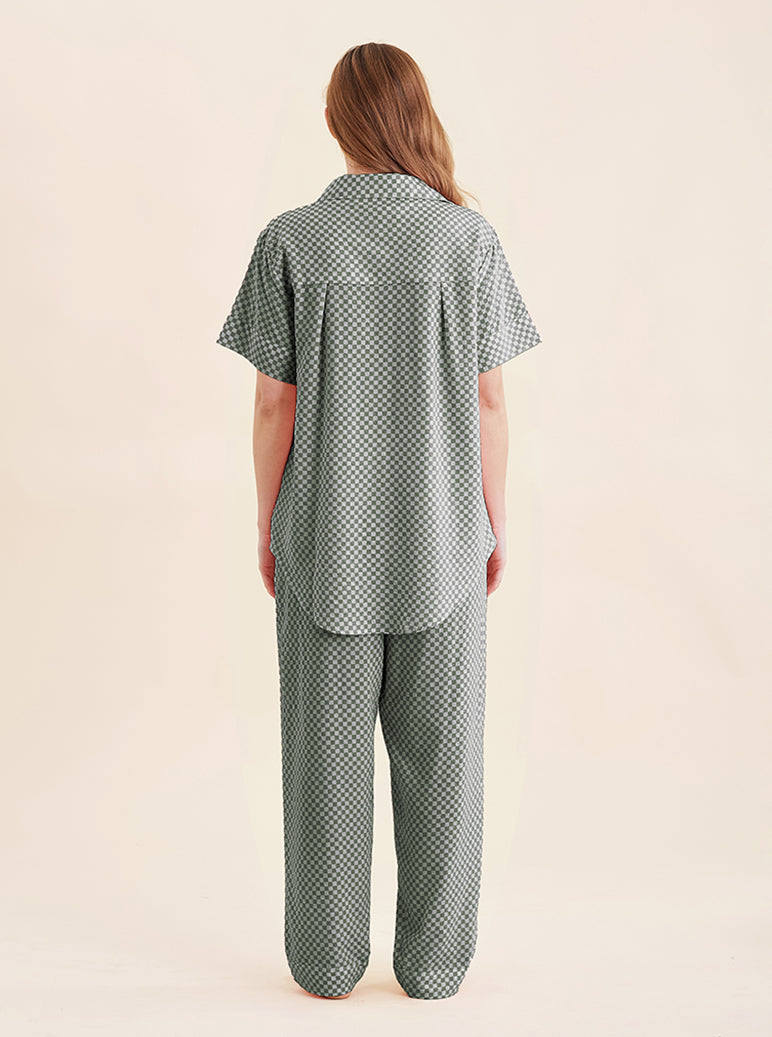 Anais Short Sleeve Full Length PJs