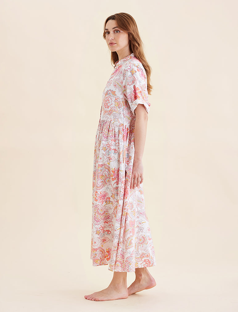 Ella Short Sleeve Maxi Nightdress