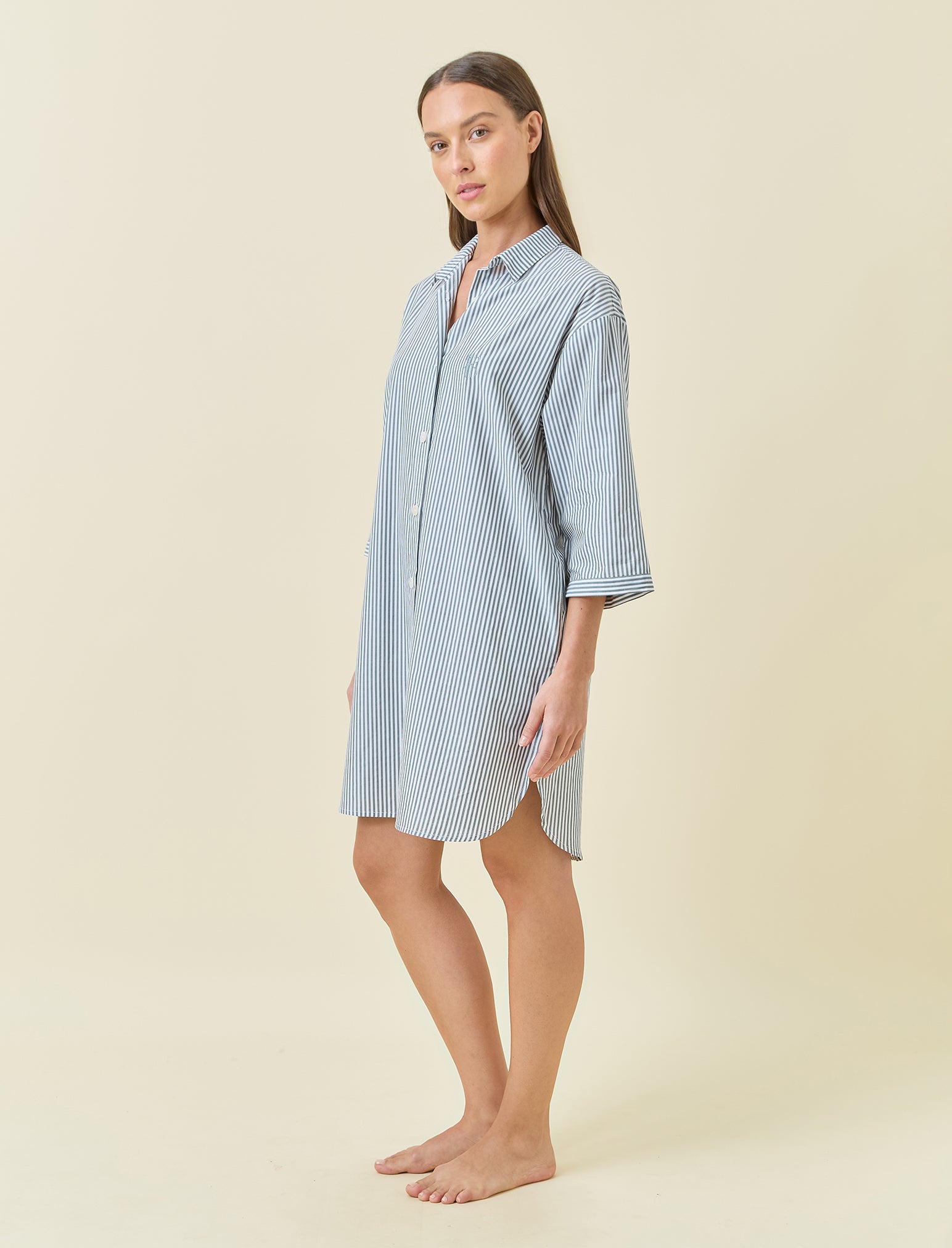 Tennis Stripe Nightshirt