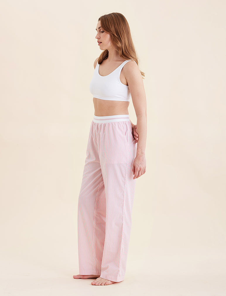 Tennis Stripe Full Length Pant