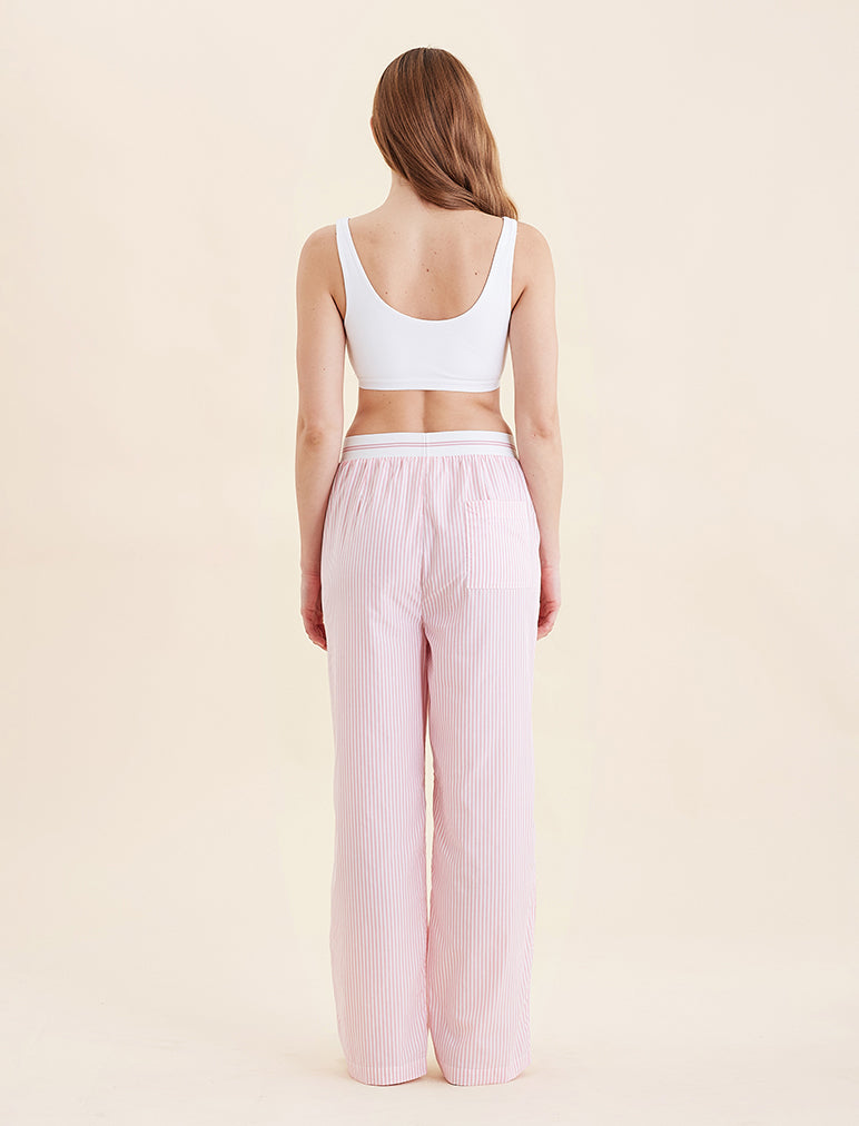 Tennis Stripe Full Length Pant