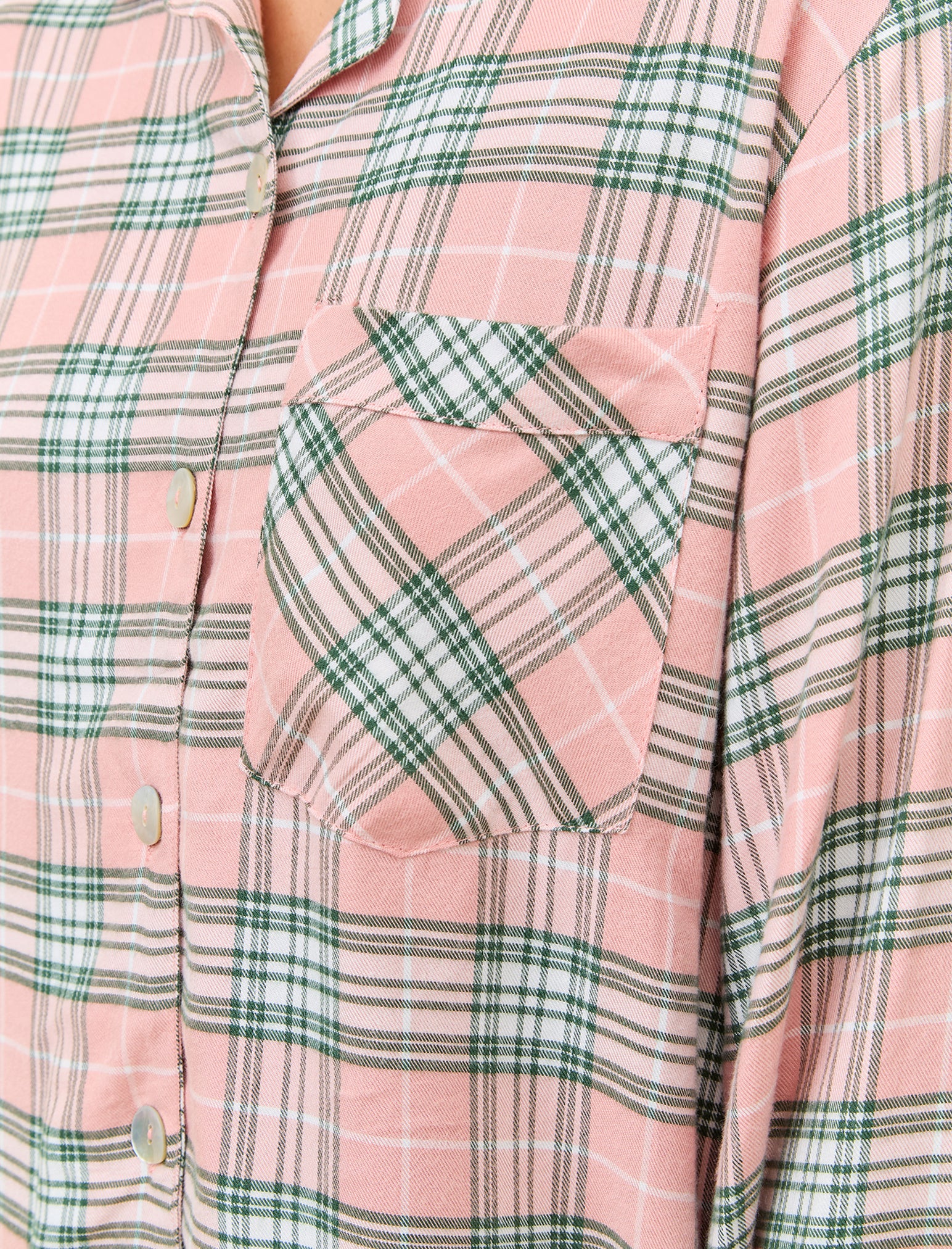 Comfy Plaid Full Length PJ Set