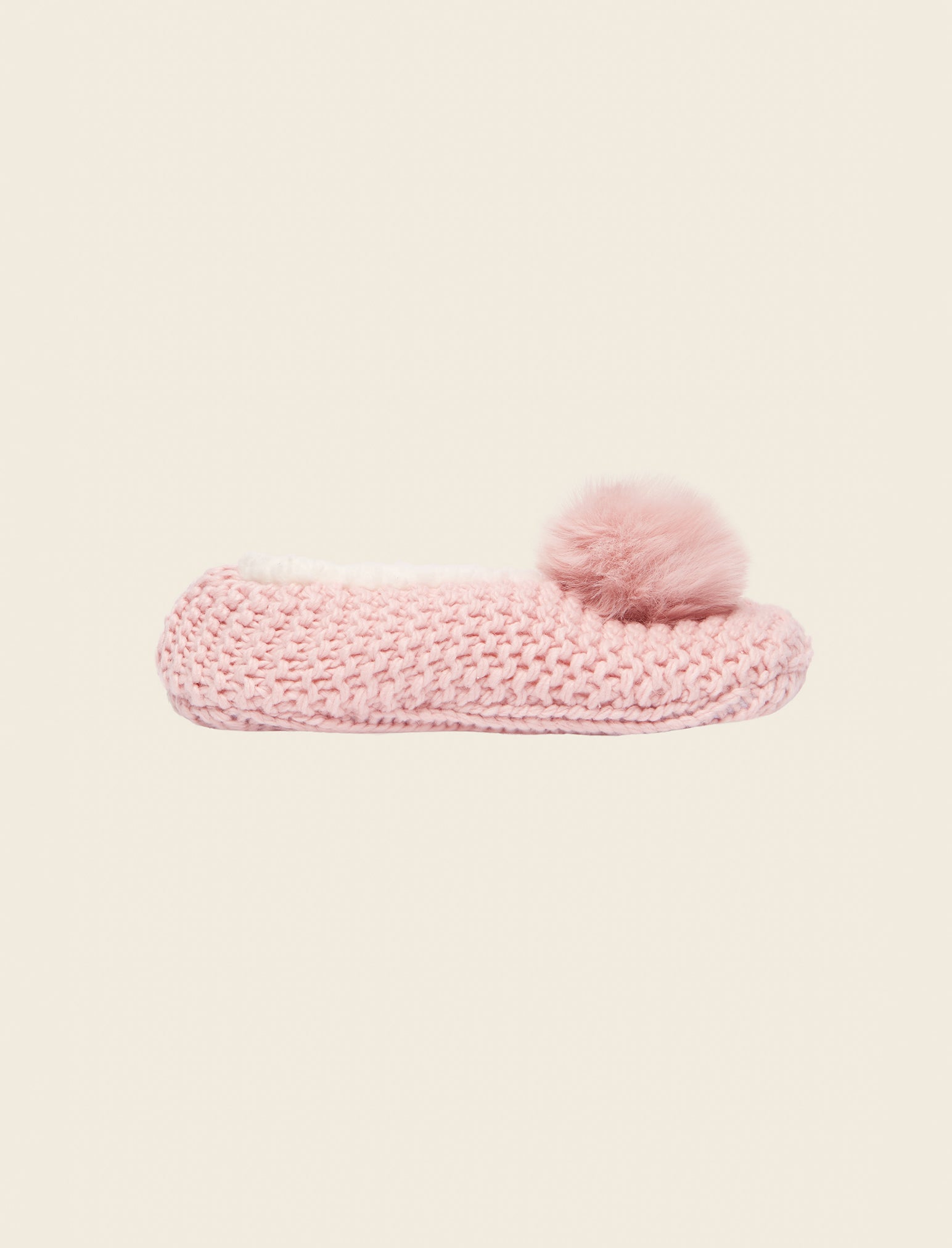 Cosy Cable Slipper Socks