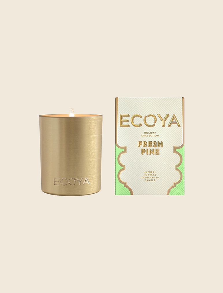 Ecoya Goldie Candle - Fresh Pine