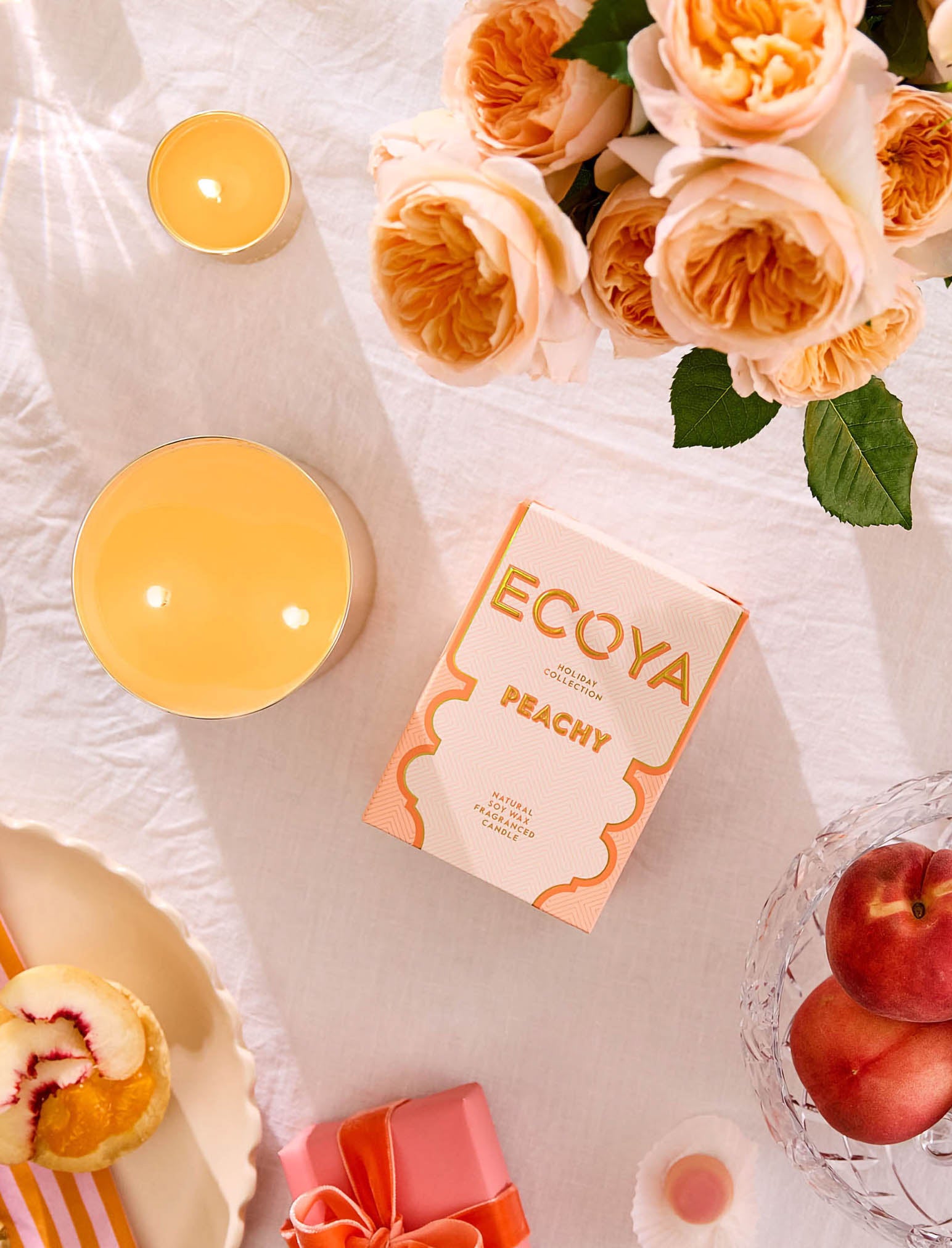 Ecoya Goldie Candle - Peachy