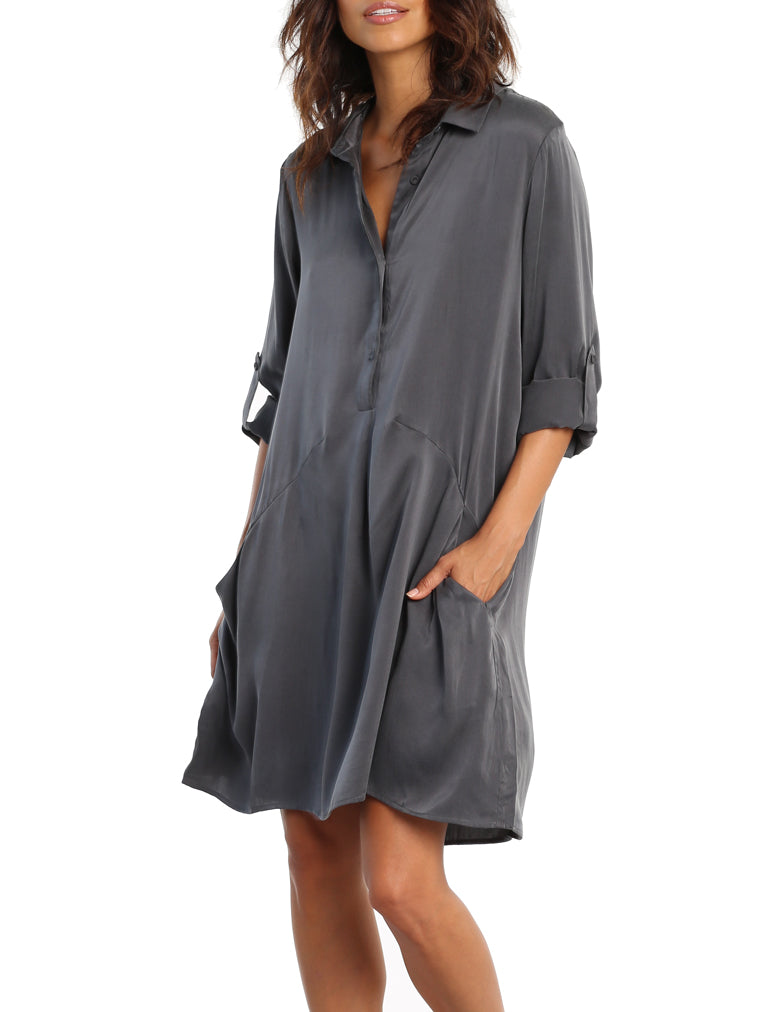 Audrey Silk Nightshirt